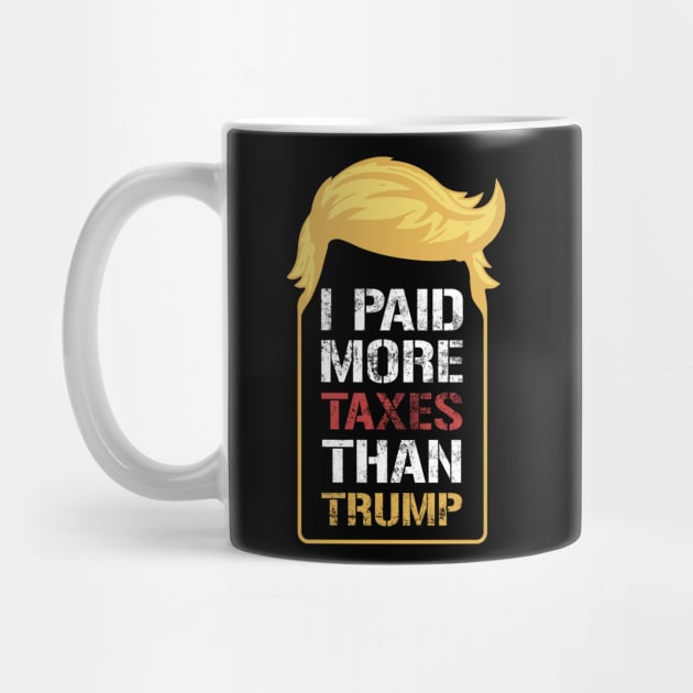 I Paid More In Taxes Than Trump by CF.LAB.DESIGN